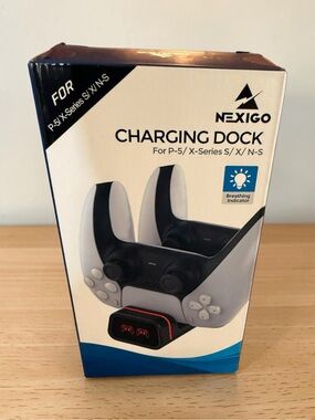 Dual Charging Dock for P-5 / X-Series Controllers - Black & White